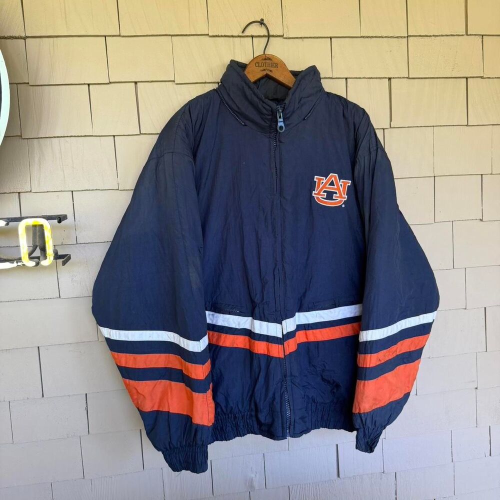 Starter Men's Navy and Blue Jacket